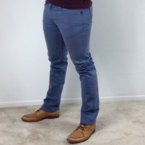 Rsq slim straight jeans light blue/grey size 30/32